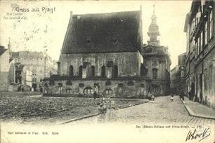 Czech, Prague, Altneuschul Synagogue